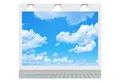 Produktbild: LuxusKollektion Dekohänger Fotohintergrund blauer Himmel weiße Wolken Sonnenschein 2,1 x 1,5 m