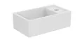 Produktbild: IS Handwaschbecken i.life S 1 Hl. o.Ül., Ablg.rechts, 370x210x120mm, Weiß