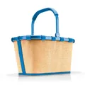 Produktbild: Reisenthel Shopping Carrybag Einkaufskorb 48 cm - Frame Raffia Blue