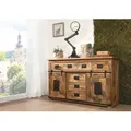 Produktbild: Sideboard Mango 150x45x90 natur lackiert RAILWAY #119