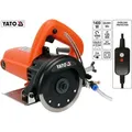 Produktbild: YATO Steintrennsäge 125mm Nass+Trocken Trennschneider Schneidemaschine Steinsäge Betonsäge Fliesen Granit Marmor 1400W