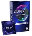 Produktbild: Durex Performa Kondome Benzocain Gel angenehmer Geruch 12 Stück