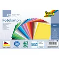 Produktbild: folia Fotokarton farbsortiert 300 g/qm 50 Blatt