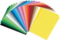 Produktbild: folia 615/50 99 - Fotokarton Mix, DIN A5, 300 g/m², 50 Blatt, sortiert in 25 Farben, zum Basteln und kreativen Gestalten von Karten, Fensterbildern und für Scrapbooking, Bunt
