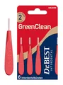 Produktbild: Dr.BEST GreenClean Interdental, Size 2, 6 Stück - Interdentalbürsten für eine sanfte Reinigung der Zahnzwischenräume
