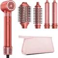Produktbild: HITTIONA 5 in 1 Airstyler & Rundbürstenföhn，110.000 U/min Ionen Haartrockner mit