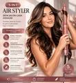 Produktbild: HITTIONA Airstyler 5 in 1 mit Lockenstab Auto-Wrap, und High Speed Ionen Föhn