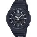 Produktbild: Chronograph CASIO G-SHOCK, schwarz (schwarz, grau), Armbanduhren, Damen, Chronograph, Quarzuhr,Armbanduhr,Herrenuhr, digital,bis 20bar wasserd. Resinarmband