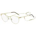 Produktbild: BOSS 1460 I20 Damen Brille Brillenfassung Brillengestell Gold mit Kette  52 - 18