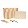 Produktbild: LÄSSIG Baby Kinderwagenorganizer Taschenorganizer inkl. Kinderwagenbefestigung und Schultergurt/Casual MIX Multi Bag beige/camel