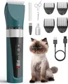 Produktbild: Katzen Schermaschine Leise Haarschneider 5 Geschwindigkeiten LCD Display IPX6