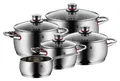 Produktbild: WMF Quality One Topf-Set, 5-teilig 07.7455.6380