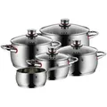 Produktbild: Wmf Quality One 9-teiliges Topfset In Silber