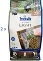 Produktbild: (€6,79/kg) Bosch Light Hundefutter energiereduziert ballaststoffreich 2 x 2,5 kg