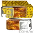 Produktbild: 2X HELLA BLINKER GELB BEIDSEITIG BLINKLEUCHTEN SATZ