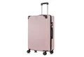 Produktbild: yonsly Hartschalen-Trolley Reisekoffer ABS Hartschalen Trolley, Rollkoffer Handgepäck, 4 Rollen, Sicherheitsschloss, Weichem Gummigriff,56/66/76 cm, 45/69/99 L
