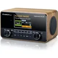 Produktbild: Albrecht DR 865 - Audiosystem - 2 x 7 Watt - Schwarz/Braun