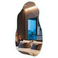 Produktbild: Tulup LED-Lichtspiegel Beleuchteter LED-Spiegel mit Moderne Form der zu Jedem Interieur Passt 45 cm x 90 cm