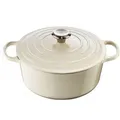 Produktbild: Le Creuset Bräter rund Signature 26 cm Meringue