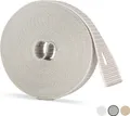 Produktbild: BAUHELD® 6m Rolladengurt 20mm [ Germany] - Gurtband für Rolladen Gurtwickler - Grau