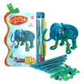 Produktbild: Clics spaghettiez ele-flex Elephant flexible Baustäbe, 48 Stk.