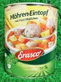 Produktbild: (4,63€/l)  Erasco Möhren Eintopf 800g Dose Möhrensuppe mit Fleischbällchen