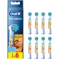 Produktbild: Oral-B Aufsteckbürsten Pro Kids 3+ König der Löwen, Überlegene Reinigung, weiß, 8 Stück