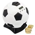 Produktbild: FußballSparschwein mit Digitalem Münzzähler für Kinder | Spielerisches Sparen...