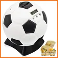 Produktbild: Fußball-Spardose mit Digitalem Münzzähler Euro-Münzen LED-Anzeige für Kinder
