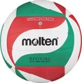 Produktbild: Molten V5M2000 Top Training Volleyball Gr. 5 Ball,Weiß/Grün/Rot,5