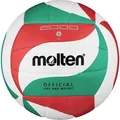 Produktbild: Molten Volleyball V5M2000, Größe 5, grün/rot/weiß, 280 Gramm, Trainingsball