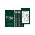 Produktbild: FABER CASTELL BLEISTIFT CASTELL 9000 12ER ART SET IM METALLETUI NEU OVP