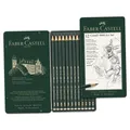 Produktbild: FABER CASTELL Bleistifte 12er Set Härtegrad 8B 7B 6B 5B 4B 3B 2B B F HB H 2H neu