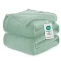 Produktbild: Kuscheldecke Flauschig Decke Fleecedecke  Sofadecke SalbeiGrün 220x240 cm Woh...