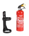 Produktbild: EXDINGER Pulver-Feuerlöscher Autofeuerlöscher GP-1x ABC 1 kg Löschpulver frostsicher mit Manometer, Dauerdruck, ABC-Pulver, (1-St) Dauerdrucklöscher, Sicherungskeil, mehrfach befüllbar