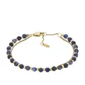 Produktbild: Damen Armband FOSSIL JF04540710 Edelstahl Golden Blau