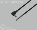Produktbild: BKL 075911-750 - Adapterkabel, 750 mm, DC-Winkelstecker auf freie Enden