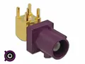 Produktbild: Delock FAKRA D Stecker 90° PCB