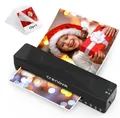 Produktbild: Laminiergerät A4/A5/A6Schneller Laminator mit 10 LaminierfolienPersonal für H...