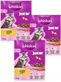 Produktbild: (€ 5,43 /kg) Whiskas Junior Huhn 2-12 Kätzchen-Trocken-Futter 3x 1,9 kg = 5,7 kg