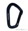 Produktbild: Black Diamond HotForge Straight Gate Schnappkarabiner-Schwarz-One Size
