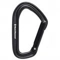 Produktbild: Black Diamond - Hotforge Straight Gate - Schnappkarabiner grau/schwarz