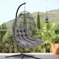 Produktbild: Der Hängekorb - Hängesessel mit Gestell für Wohnzimmer oder Außenbereiche