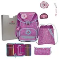 Produktbild: DerDieDas ErgoFlex Superlight - Schulrucksack Set 5tlg. 650g (Sweet Sprinkles)