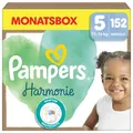 Produktbild: Pampers Harmonie Gr.5 Junior 11+ kg Monatsbox Windeln, 152 Stück