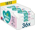 Produktbild: Pampers Sensitive Baby Feuchttücher, 1872 Tücher (36 x 52), ohne Duft, für eine