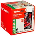 Produktbild: fischer DuoPower 8x40 S 2K 535460 Dübel mit Schrauben Ø 8 mm x 40 mm, 50 St. mit Prämie nach Registrierung