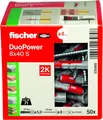 Produktbild: Fischer DuoPower 8x40 S Dübel mit Senkkopfschraube 5,0 x 55     535460
