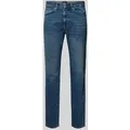 Produktbild: BOSS Orange Slim Taper Fit Jeans im 5-Pocket-Design Modell 'ONYX' in Jeansblau, Größe 38/34