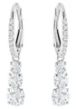 Produktbild: Swarovski Paar Ohrhänger Stilla Round Attract Trilogy Round, mit Swarovski® Kristall
